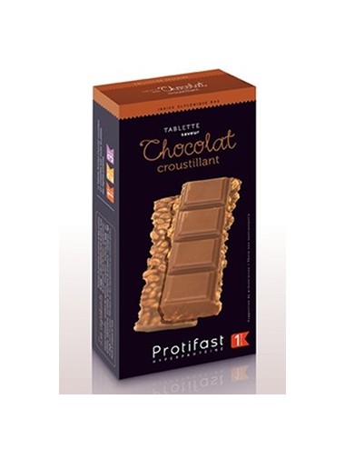 Protifast Tablettes Saveur Chocolat Croustillant 2X150g