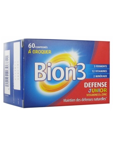 Bion3 Défense Junior 60 Comprimés à Croquer