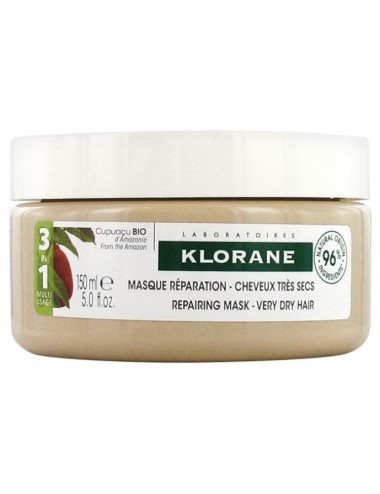 Klorane Masque 3 en 1 au Cupuaçu BIO 150ml