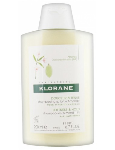 Klorane Shampoing au lait d’Amande 200ml