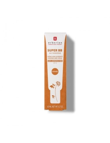 Erborian Super BB Crème Teinte Caramel Couvrante Anti-imperfections 40ml