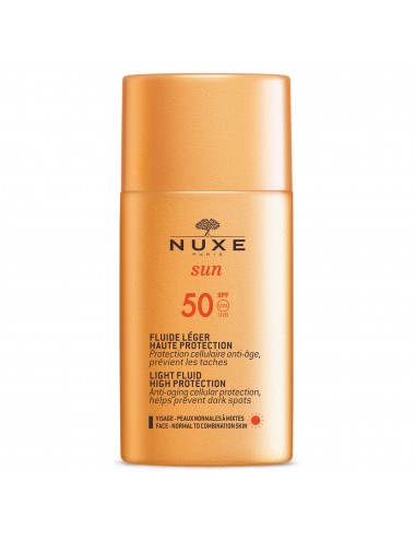 Nuxe Sun Fluide Léger Haute Protection SPF50 50ml