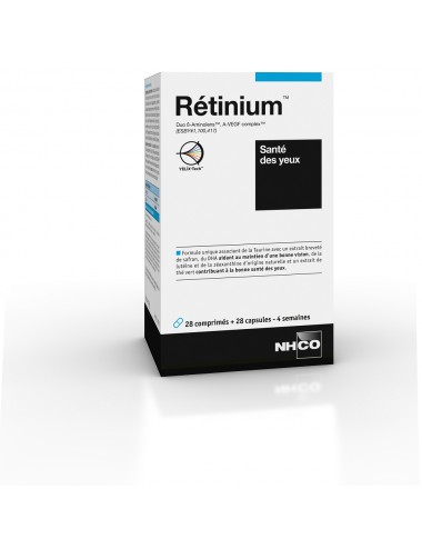 NHCO Nutrition Retinium 28 Comprimés + 28 caps