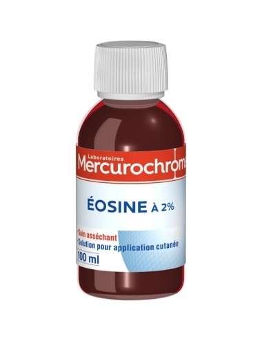 Mercurochrome Eosine à 2% 100ml