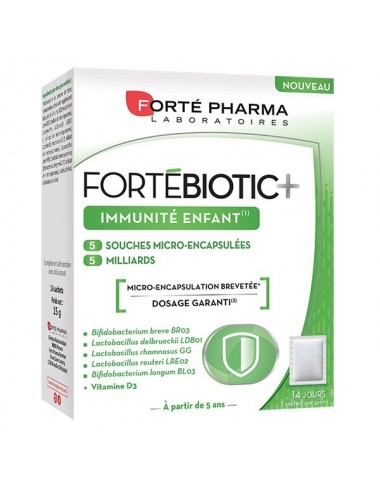 Forté Pharma Fortébiotic+ Immunité Enfant 14 sachets