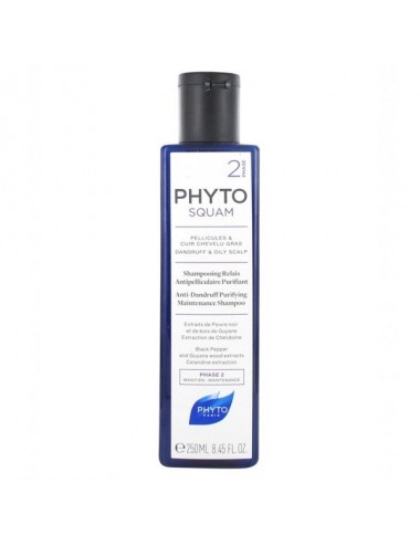 Phyto PhytoSquam Phase 2 Shampooing Relais Antipelliculaire Purifiant 250ml