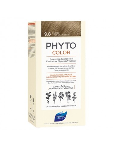 Phyto Color 9.8 Blond Très Clair Beige
