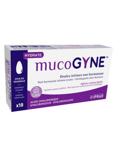 Mucogyne Ovules Intimes Non Hormonaux 10 ovules vaginaux