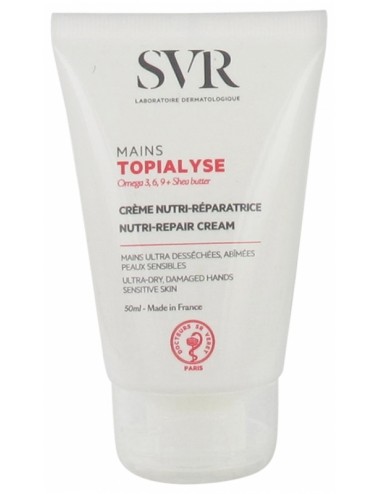 SVR Topialyse Crème Nutri-Réparatrice Mains 50ml