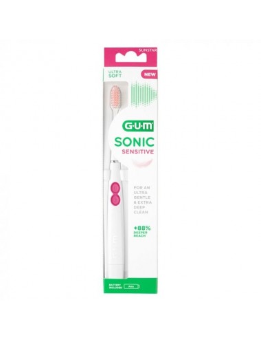Gum Brosse à Dents Electrique N°4101 Sonic Sensitive Ultra Soft