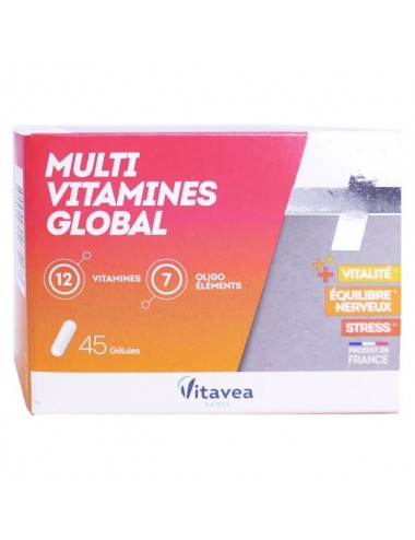 Nutrisanté Vitavea Multi Vitamines Global 45 gélules