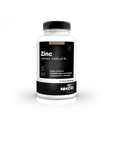 NHCO Nutrition Zinc Amino-chélaté 84 gélules