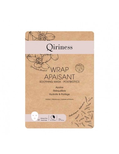 Qiriness Wrap Masque Tissu Apaisant 20g