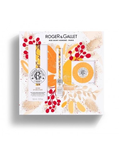 Roger & Gallet Coffret Bois d'Orange Eau Parfumée Bienfaisante 100 ml