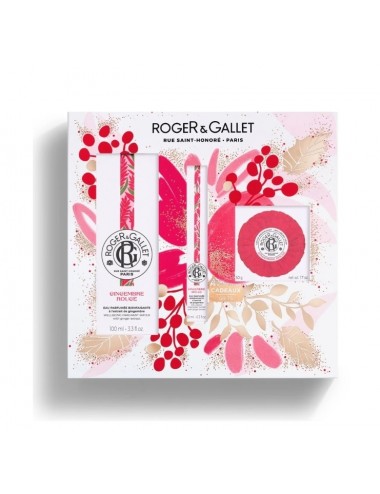 Roger & Gallet Coffret Gingembre Rouge Eau Parfumée Bienfaisante 100 ml