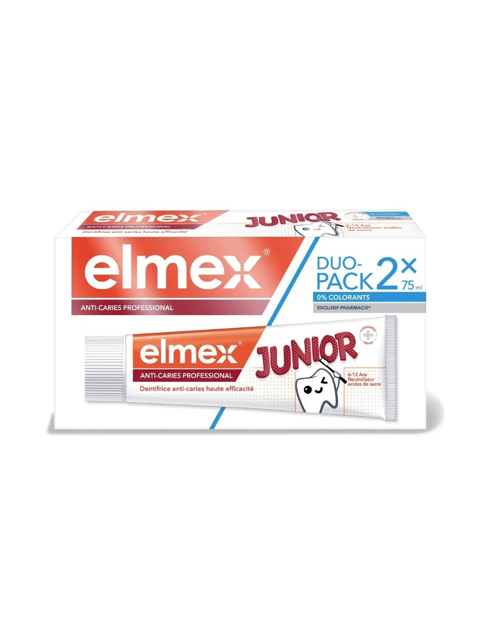 Elmex - Sensitive Dentifrice Tubes De Voyage 2X12Ml , 12 Ml (Lot 2) :  : Hygiène et Santé