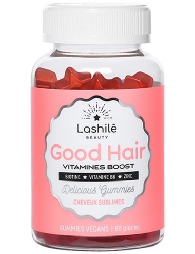 Lashilé Beauty Good Hair Femme Anti-chute Cheveux 60 Gommes