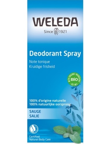 Weleda Déodorant Spray à la Sauge 100ml