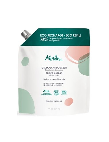 Melvita Eco-recharge Gel douche Douceur 1L