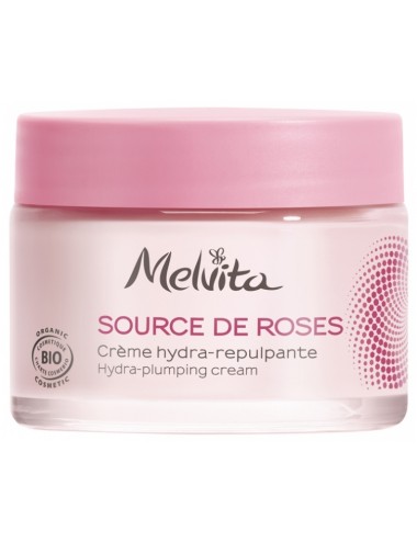 Melvita Crème hydratante repulpante Source de Roses 50ml
