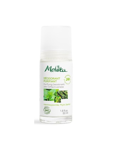 Melvita Déodorant Purifiant bio efficacité 24h 50 ml