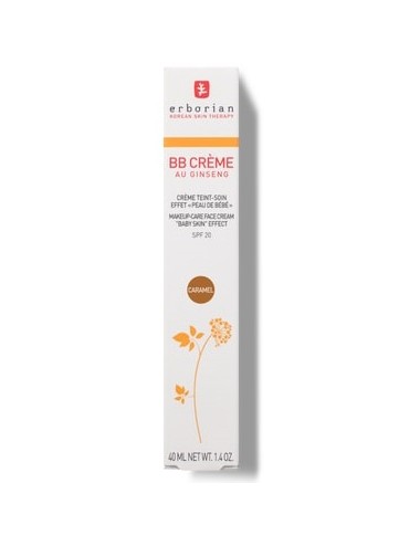 Erborian BB Crème au Ginseng - Teinte Caramel - 40 ml