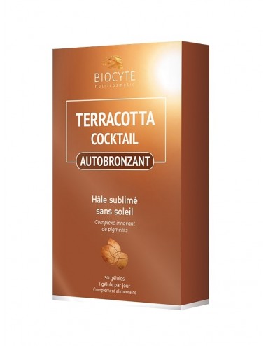 Biocyte Terracotta Cocktail Autobronzant x30 Capsules