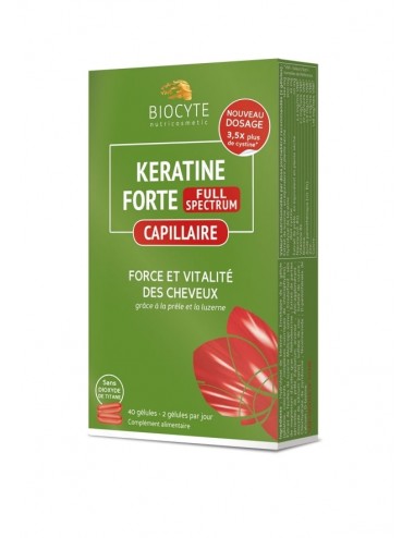 Biocyte Keratine Forte Full Spectrum 40 Gelules