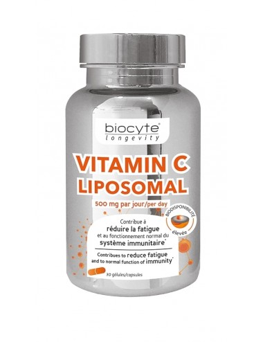 Biocyte Vitamine C Liposomal Gelules 30 Gelules