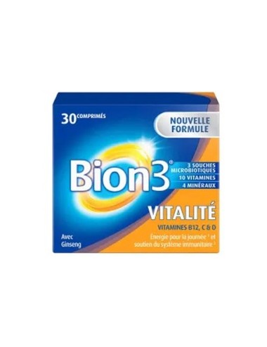 Bion3 Vitalité 30 Comprimés