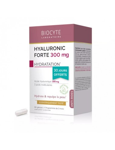 Biocyte Pack Hyaluronic Forte 300mg 90 Gélules