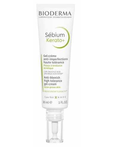 Bioderma Sebium Kerato+ Gel-Crème Anti-imperfections 30ml