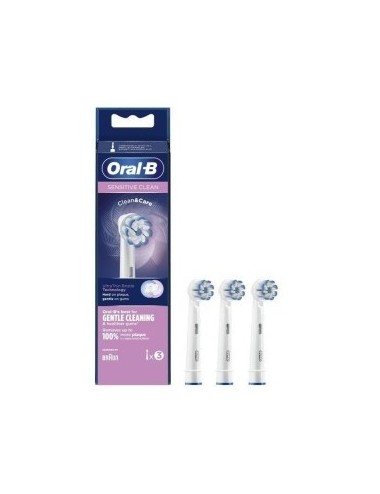 Oral-B Brossettes de Rechange Sensitive Clean Clean Care x3
