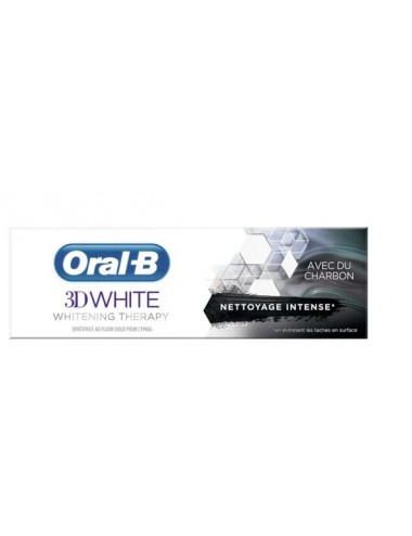 Oral-B Dentifrice 3D White Whitening Therapy Nettoyage Intense 75ml