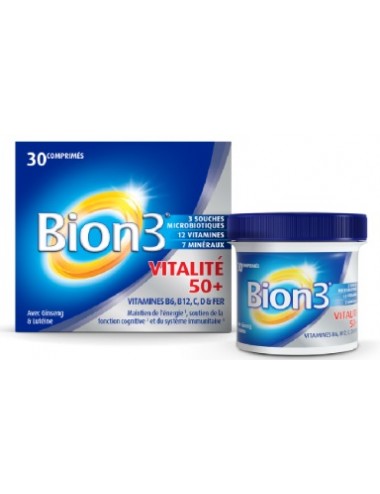 Bion3 Vitalité 50+  30 Comprimés
