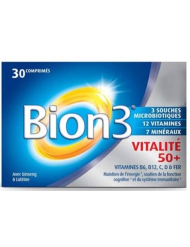 Bion3 Vitalité 50+  30 Comprimés