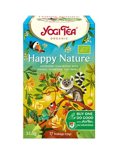 Yogi Tea Infusion Bio Happy Nature 17 Sachets