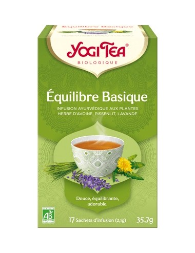 Yogi Tea Infusion Bio Equilibre Basique 17 Sachets