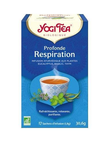 Yogi Tea Infusion Bio Profonde Respiration 17 Sachets
