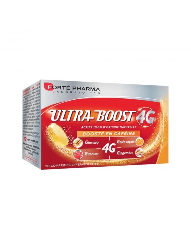 Forté Pharma Ultra Boost 4G Effervescent x 20 Comprimés
