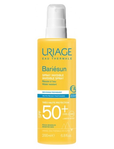 Uriage Bariésun - Spray Solaire Invisible SPF50+ - Flacon 200ml