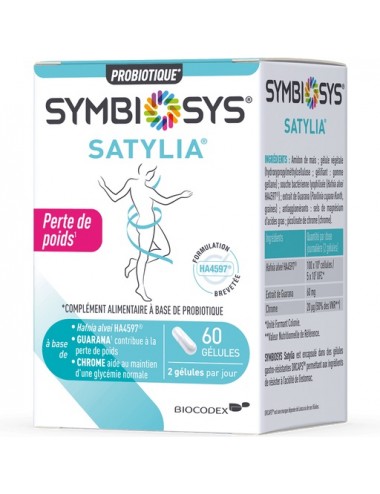 Symbiosys Satylia Perte de Poids 60 Gélules