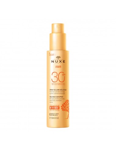 Nuxe Sun Spray Solaire Délicieux Haute Protection SPF30 Visage et Corps 150ml