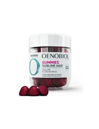 Oenobiol Gummies Sublime Hair Volume et Croissance 60 Gummies