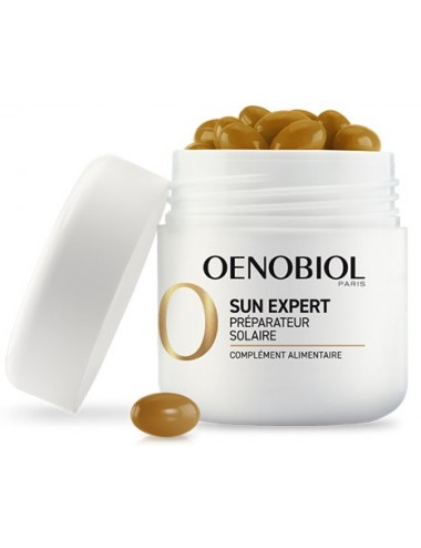 Oenobiol Sun Expert Préparateur Solaire 30 Capsules Végétales