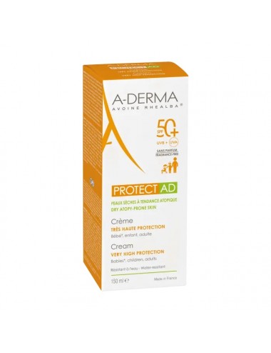 Aderma Protect AD Crème Solaire AD SPF50+ 150ml