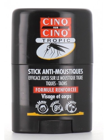 Cinq sur Cinq Tropic Stick Anti-Moustiques  20ml 