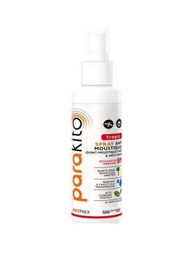 Parakito Spray Anti Moustiques Tropic 75 ml