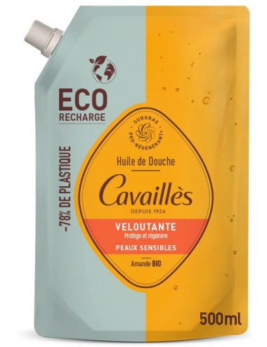 Rogé Cavaillès Eco-recharge Huile de Douche Veloutante 500ml