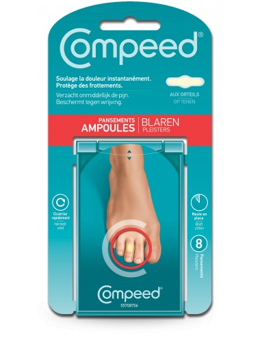 Compeed Pansements Ampoules Orteils x8